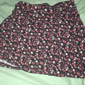Floral skater skirt